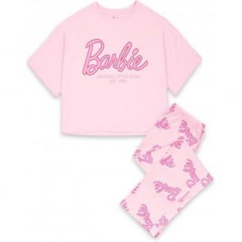 Conjunto de pijama Barbie Mujer/Mujer Logo Rosa