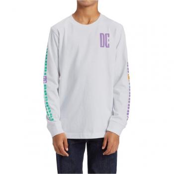 Camiseta de niños Sportster DC Shoes con diseño gráfico, 100% algodón, corte clásico, manga corta y disponible en varias tallas