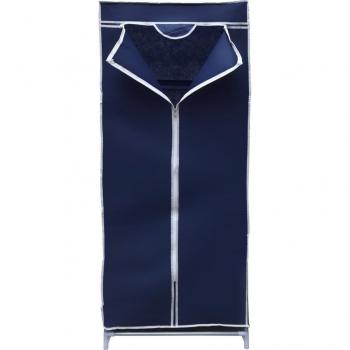 Armario de Tela Organizador 145x75x45 cm con Perchero y Appendiabiti