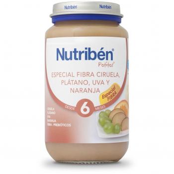 Nutribén Fibra Ciruela Plátano Uva y Naranja 250g