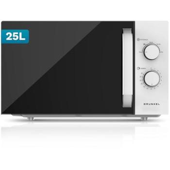 Microondas Grunkel MW-25Easy 25L 850W Sin Grill con Temporizador y Descongelación