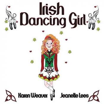 Irish Dancing Girl Figurine - Elegant Porcelain Collectible with Traditional Attire and Graceful Pose
