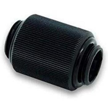 EK Water Blocks EK-AF Extender 20mm M-M G1/4 Negro - Accesorio de refrigeración