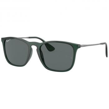 Ray-Ban RB4187F Chris Asian Fit 666381 Anteojos de Sol para Hombre Verdes
