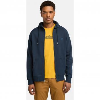 Chaqueta deportiva de hombre Timberland Exeter River Basic Brushed Back Full Zip azul ultramar - XXL