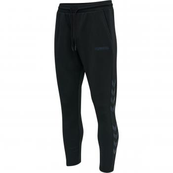 Hummel Legacy Men's Black Poly Tapered Joggers