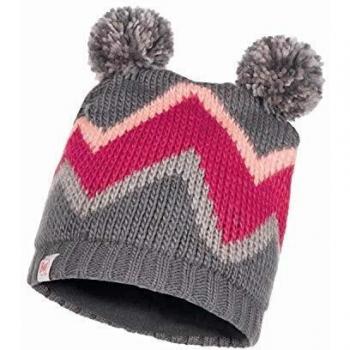 Buff Arild Gorro Tricot Y Polar Junior, Niñas, Grey, Talla única