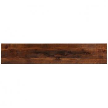 Mesa rectangular de recuperación sólida de madera maciza reciclada 140x30x2,5 cm Vidaxl Marrón
