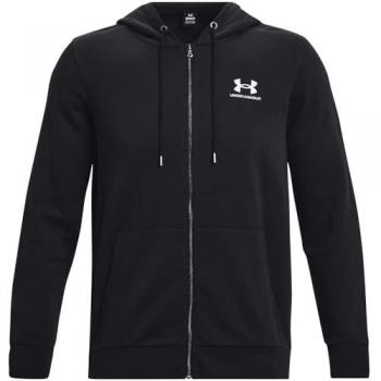 Under Armour Essential Fleece Full Zip Hoodie Black Small