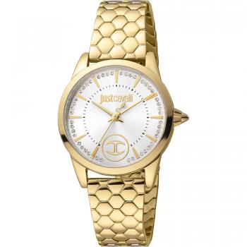 Reloj de pulsera Just Cavalli Glam Chic Donna affascinante - JC1L087M0255 - Mujer - Analógico - Acero Inoxidable Dorado