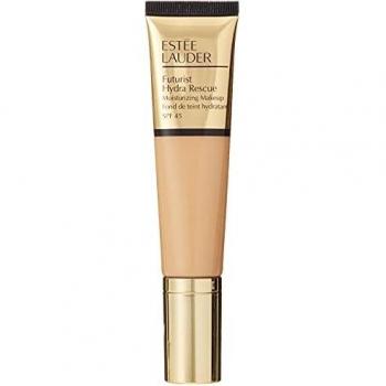 Estee Lauder Futurist Hydra Rescue Liquid Makeup Base 3W1-Tawny (30 ml) - Hydrating foundation with SPF 45, shade 3W1 Tawny, moisturizing properties