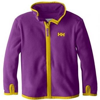 Helly Hansen Kid 's Day Breaker chaqueta de forro polar Morado Sunburned Purple