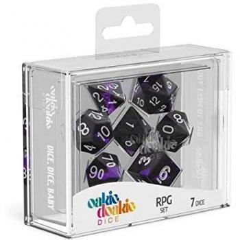 Oakie Doakie Dice- RPG Dice Dados, Color Amatista (ODD500050