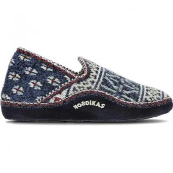 Zapatilla casa para mujer NORDIKA'S mod. 2000 en lana natural, sin cordones