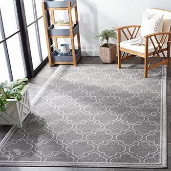 Safavieh Amherst Geometric Gray/Beige Area Rug - 6' x 9' (185 x 275 cm)