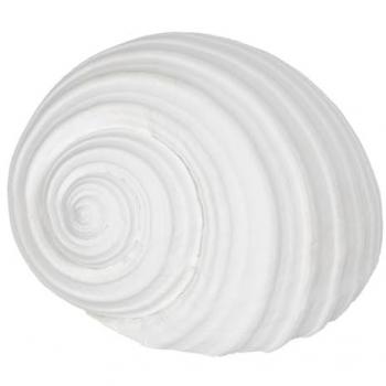 Figura Decorativa Caracola Blanca 11 x 9 x 8 cm