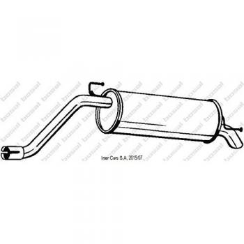 Bosal 148-109 End Silencer