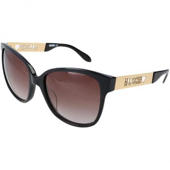 Moschino MO80201 01 Women's Sunglasses Black Size 58