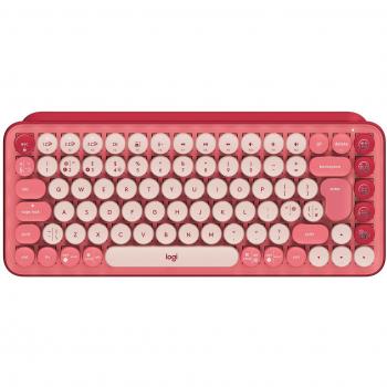 Logitech Pop Keys Heartbreaker - Teclado Mecánico Inalámbrico con Emoji
