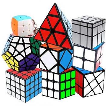 Coolzon Cubo de Velocidad Puzzle Cubes Speed Cube, Juego de Puzzle para Niños Adultos
