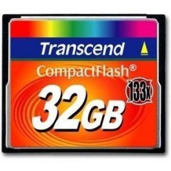 Transcend 133x CompactFlash Card - Tarjeta de Memoria