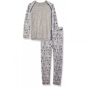 Helly Hansen K HH Merino Mid Set Chándal, Unisex niños, 950 Grey Melange, 5 años