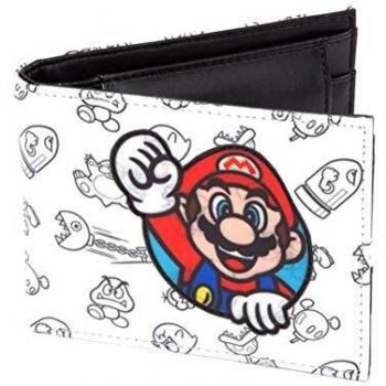Bioworld Nintendo - Funda para Tarjetas de crédito, 17 cm, White