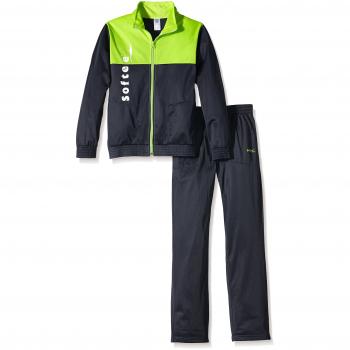 Softee University - Chándal para niño de 12 años, color negro / verde