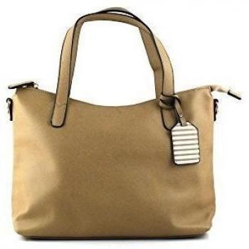 Zesty - Bolso al hombro de Otra Piel para mujer Marrón Light Oak