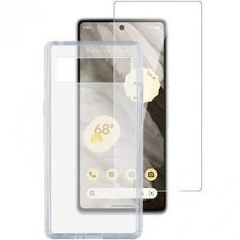 Set de Inicio 360° 4Smarts con Cristal X-Pro y Funda Transparente para Google Pixel 7