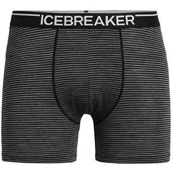Icebreaker Anatomica - Calzoncillos Tipo bóxer para Hombre, Gritstone HTHR, Small