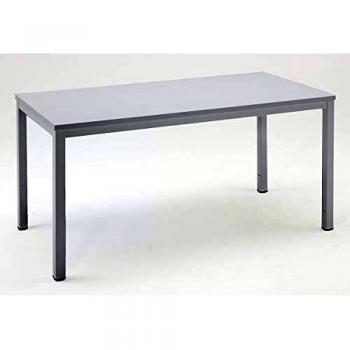 Escritorio Industrial Eurokraft Pro con Superficie HPL - 750 x 1600 x 800 mm