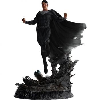 Estatua 1/4 Superman Black Suit - La Liga de la Justicia de Zack Snyder, 65 cm
