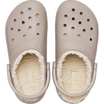 Crocs Classic Lined Clog - Men Shoes - Brown - Size: M10 W11