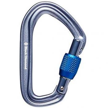Black Diamond Hotforge Screwgate Carabiner - Grey