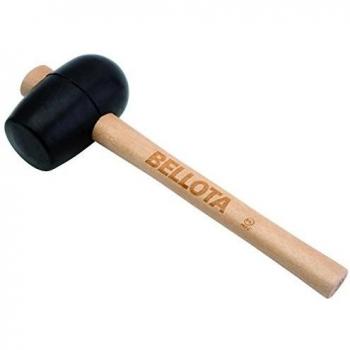 Bellota 8053-250 MACETA GOMA NEGRA 250GR, Standard, 250 g