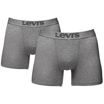 LEVIS Hombres 200SF Boxers Calzoncillos Calzoncillos 8 Paquete - gris medio mezclilla, XL