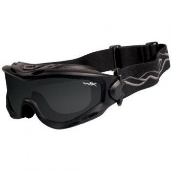 Wiley X - Gafas protectoras Spear en juego con 2 cristales, color negro mate, M/L, SP29B