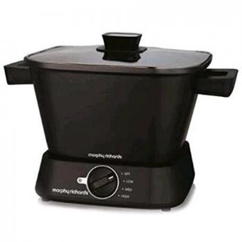 Morphy Richardds 461007 Morphy Richards-461007 - Olla de cocción lenta, color gris