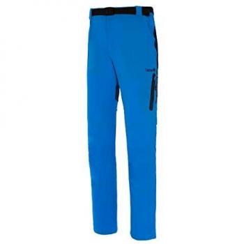 Izas Point Pantalones Trekking, Hombre, Azul Cian/Azul Noche, L