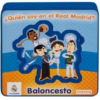 ¿Quién soy en el Real Madrid? BALONCESTO: Libro de espuma con pieza extraíbles