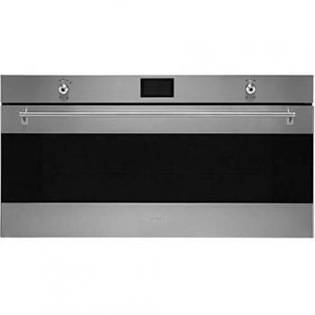 Horno Eléctrico Grande SMEG SFR9390X, 85L, Multifunción con Aquálisis, Acero Inoxidable, Control de Temperatura 30-280 °C