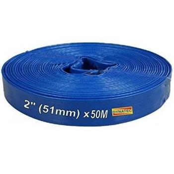 2 Layflat descarga bomba de agua manguera 50 mm x 50 m m de drenaje WR/h110