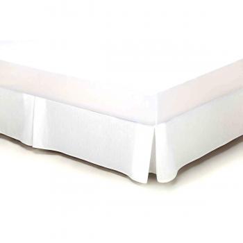 ESTELA - Cubrecanapé Hilo Tintado RÚSTICO Color Blanco óptico - Cama de 150 - Alto de 30 cm. - Tipo Colcha - 50% algodón / 50% poliéster - Medidas: 150x200+30 cm.
