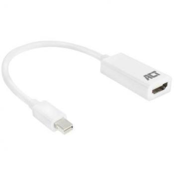 Adaptador Mini DisplayPort Macho a HDMI Tipo A Hembra - 0,15 m Blanco