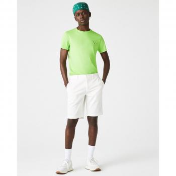 Bermuda Slim fit Algodón blanco Lacoste