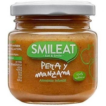 Smileat Potito Ecológico de Pera y Manzana 130g +4 Meses
