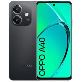 OPPO A40 Smartphone Libre 128GB, 6GB RAM (12GB virtual), Pantalla HD+ LCD 6.72, Cámara triple 50MP + 2MP + 8MP, Batería de 5100