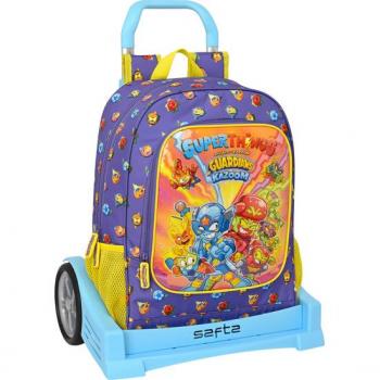 Mochila con carro Evolution Superthings Guardians of Kazoom de Safta
