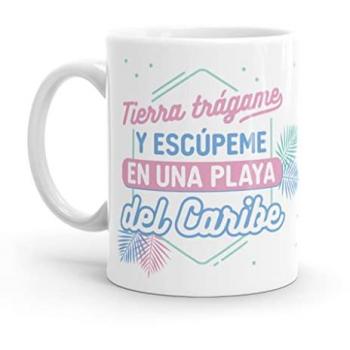 Taza Original Resistente al Microondas y Lavavajillas - Tierra Trágame